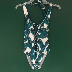 One piece bathing suit